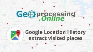 Google Location History - extract visited places