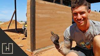 HOW TO BUILD A WALL OUT OF DIRT | RAMMED EARTH