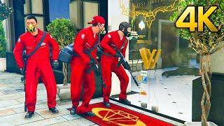 Grand Theft Auto 5 - EPIC Jewelry Store Robbery Mission Gameplay - ULTRA HD [4K]