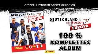 100% KOMPLETT - PANINI Deutschland 2024 & die Besten aus Europa Sticker Kollektion