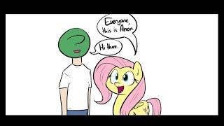 Fluttershy presents Anon to her family (saucy comedy) (cringe)