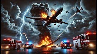 Airplane Crash Animation | Worst Airoplane Crash | Crash Airplane Landing in Hindi |  JetologyPlane