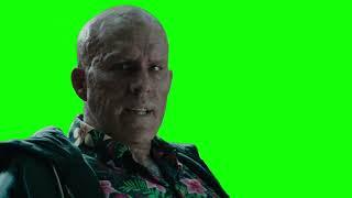 Deadpool "that's just lazy writing" green screen