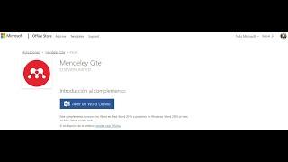 SOLUCIÓN: NO SE PUEDE INSTALAR MENDELEY CITE EN OFFICE 365