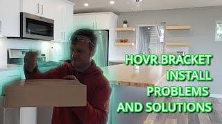 How to Use Hovr Brackets to Install Floating Shelves and Avoid Problems and Fix It!