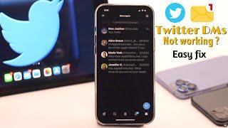 Fix Twitter Direct Messaging Not Working on iPhone! (DM Problems)