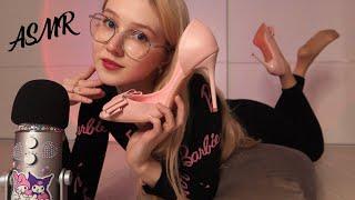 ASMR relaxing shoe walking sounds  High heels walking