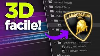 Animazioni 3D FACILI con Premiere Pro!