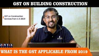 GST on Construction Services - After 1-4-2019. Easy Guide to Joint Development Agreements