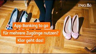 Zugang verwalten mit der App Banking to go