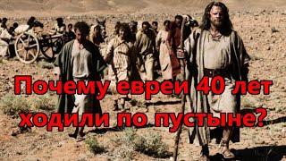 Почему евреи 40 лет ходили по пустыне? Реб Леви Артюшкин