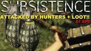 Subsistence S1 EP9 Attacked by Hunters!!