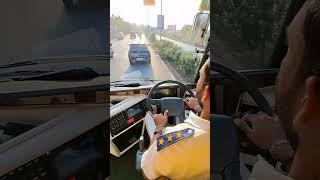 Vijayanand travels Volvo b8r bus cabin ride in Goa