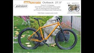 #0031 Tout  Terrain Outback 18-Gg. Pinion  Bikepacking Mountainbike -  www.rad-lager.de