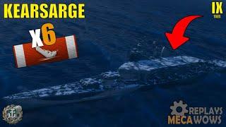 Kearsarge 6 Kills & 114k Damage | World of Warships Gameplay