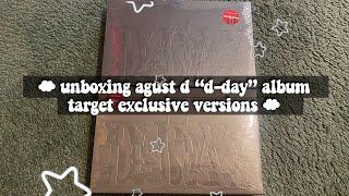 unboxing yoongi’s ‘d-day’ album || target exclusive version