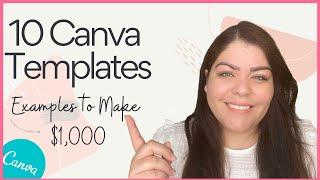 How To Create Canva Templates To Sell Online As Digital Products And Make Over $1,000 Per Month