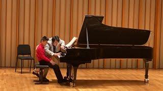 Simon at Lang Lang Master Class at Colburn School - Chopin Waltz in A flat major