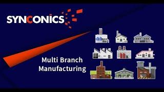 How to manage multi branches for Manufacturing Operations? | Odoo Apps | #Synconics [ERP]