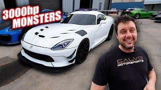 We Learn about Dodge Vipers and Twin Turbo V10s - Calvo Motorsports Tour