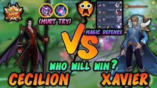 NEW META CECILION ONESHOT BUILD IS INSANE (ENEMY BUY MAGIC DEFENSE)!! BUILD& EMBLEM (MUST TRY) -MLBB