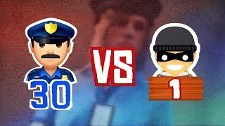 30 POLICIERS VS 1 VOLEUR (GTA 5 Five M)