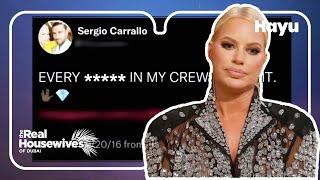 Andy Cohen confronts Stanbury with Sergio's racist tweet | Season 1 | Real Housewives of Dubai