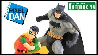 Batman and Robin Jim Lee Kotobukiya ArtFX+ 1/10 Scale Staue Video Review