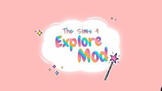 How to download and use Sims 4 Explore Mod (link in description)