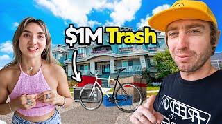 BULK Trash Picking Million Dollar Neighborhood!