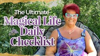 The Ultimate Magical Life Daily Checklist