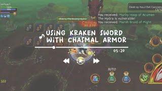 [Arcane Legends] Pairing Kraken Sword with Chasmal Armor