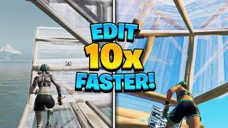 How to INSTANLY EDIT 10x FASTER in Fortnite Chapter 4 (Console/PC)