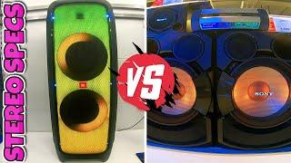 Sony Shake X70D vs JBL Partybox 1000 | Deep Bass | Best Audio Sistems of 2020 | 50 Volume Bass Test