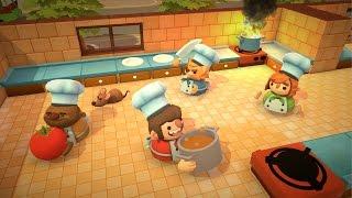 5 Minutes of Overcooked Gameplay - E3 2016