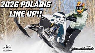 2026 POLARIS SNOWMOBILE TRAIL LINE UP REVIEW! THE IN DEPTH DETAIL OF WHATS NEW | SNOWCHECK TIME!