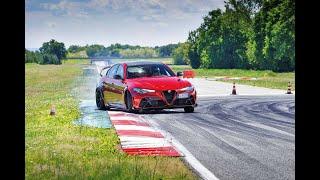 Alfa Romeo Giulia GTAm   - TEST ON TRACK