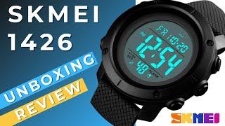 SKMEI 1426 RELÓGIO DIGITAL A PROVA DAGUA É BOM ? VALE A PENA ? UNBOXING E REVIEW | ALIEXPRESS SHOPEE