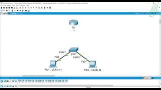 29 - Router on Stick Inter-LAN Routing (Packet Tracer)