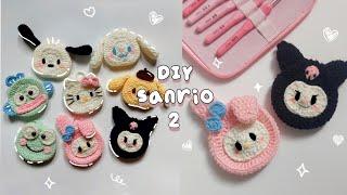  Crochet Sanrio Pouch Tutorial 2 | My Melody & Kuromi| 2-in-1 Pattern 