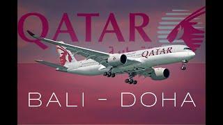 Денпасар - Доха // QATAR AIRWAYS // Airbus 350-900