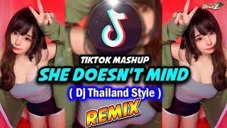She Doesn't Mind - TikTok Mashup Remix (Dj Thailand Style) Dj Bharz -  LYRICS