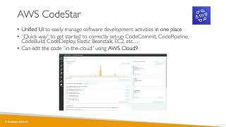 CodeStar Overview | Deployments & Managing Infrastructure at Scale | Amazon Web Service