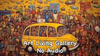 TV Wall Art Slideshow | Vibrant Cityscapes: Urban Expressionism (No Sound)