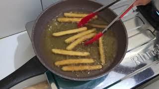 Crispy potato sticks | olahan kentang jadi cemilan enak | stik kentang krispy | olahan kentang mudah