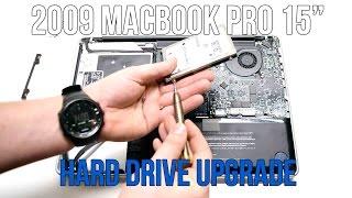 2009 Macbook Pro 15" A1286 Hard Drive Upgrade