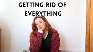 getting rid of everything i own | Minimalist March - EP 1