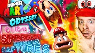 Super Mario Odyssey MINIMUM CAPTURES Speedrun (World Record) | Domtendo Reaktion