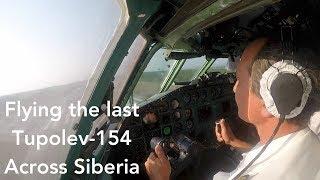 Flying the Soviet Trijet - Alrosa Tupolev 154 to Siberia