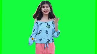 green screen video Bollywood actress small girls VFX effect Caroma key